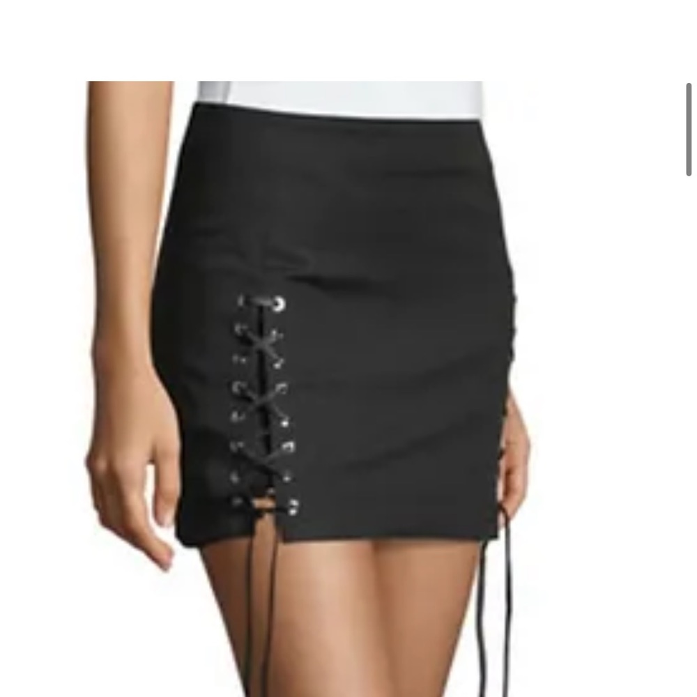 Helmut Lang Corset Mini Skirt